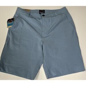 FAHERTY Mens ALL DAY Drawstring Shorts size 30 x 9 Blue‎ NWT